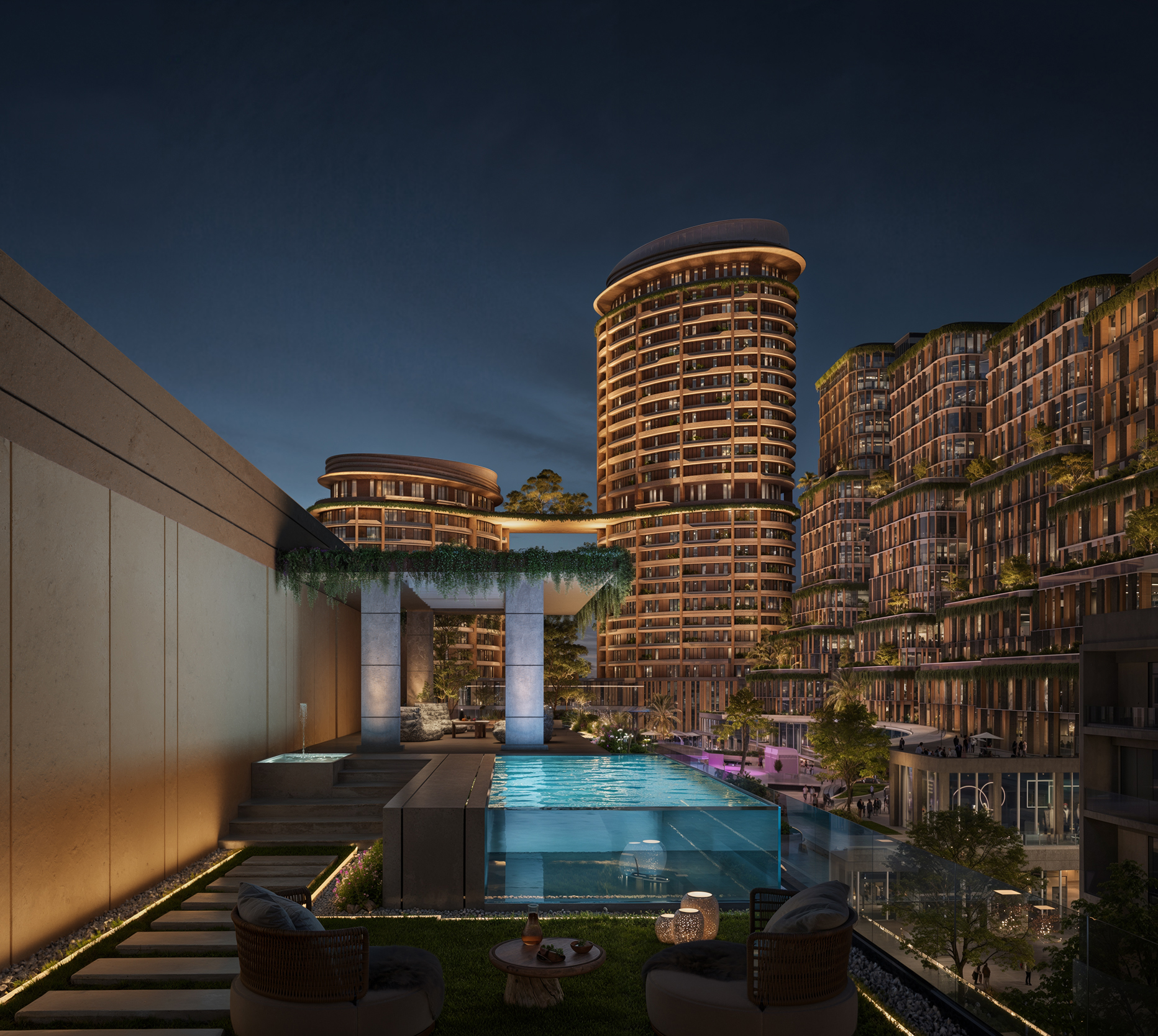 شقق من 1 إلى 4 غرف نوم